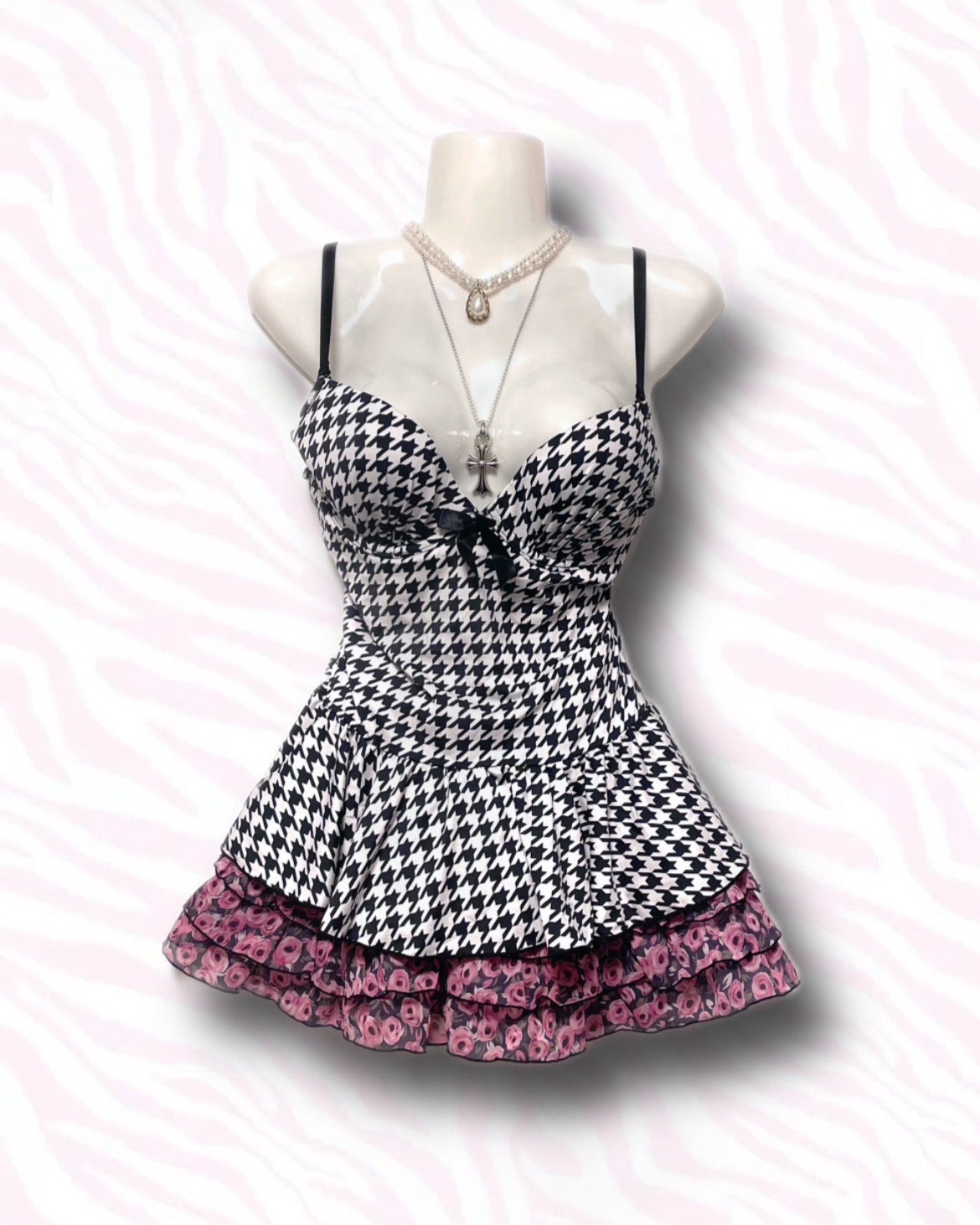 Houndstooth Cami