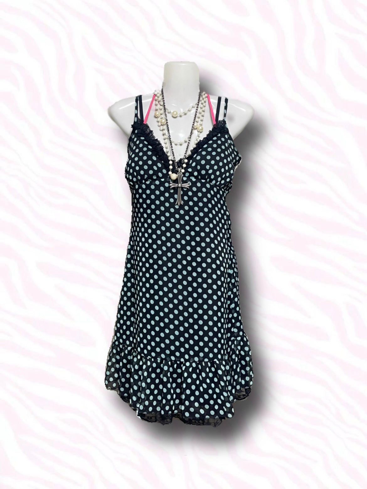 CECIL McBEE Dot Cami Dress