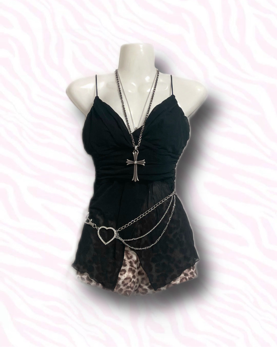 Black Sheer Cami