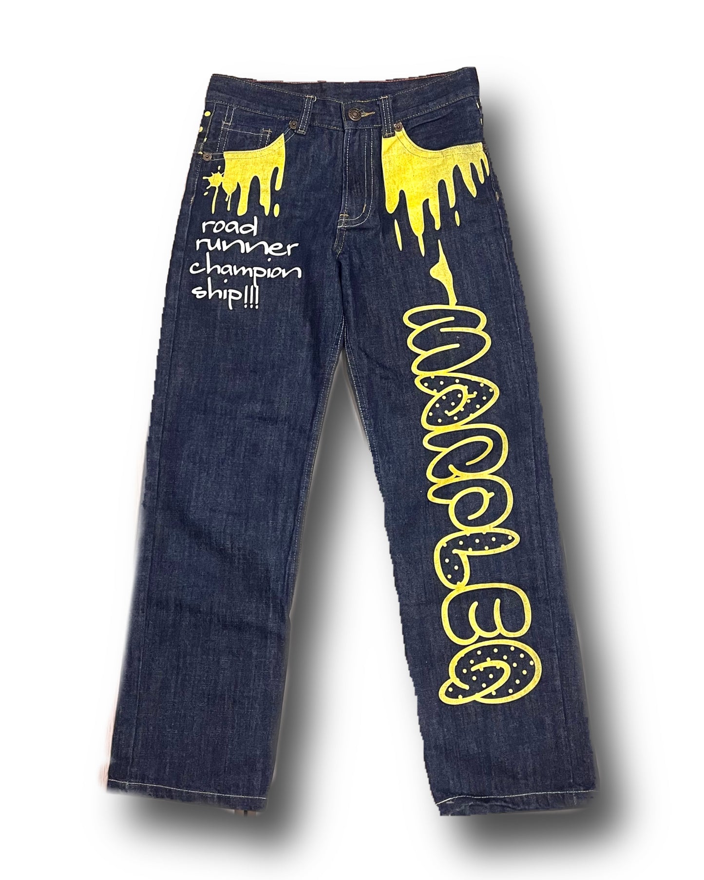 Paint Denim Pants