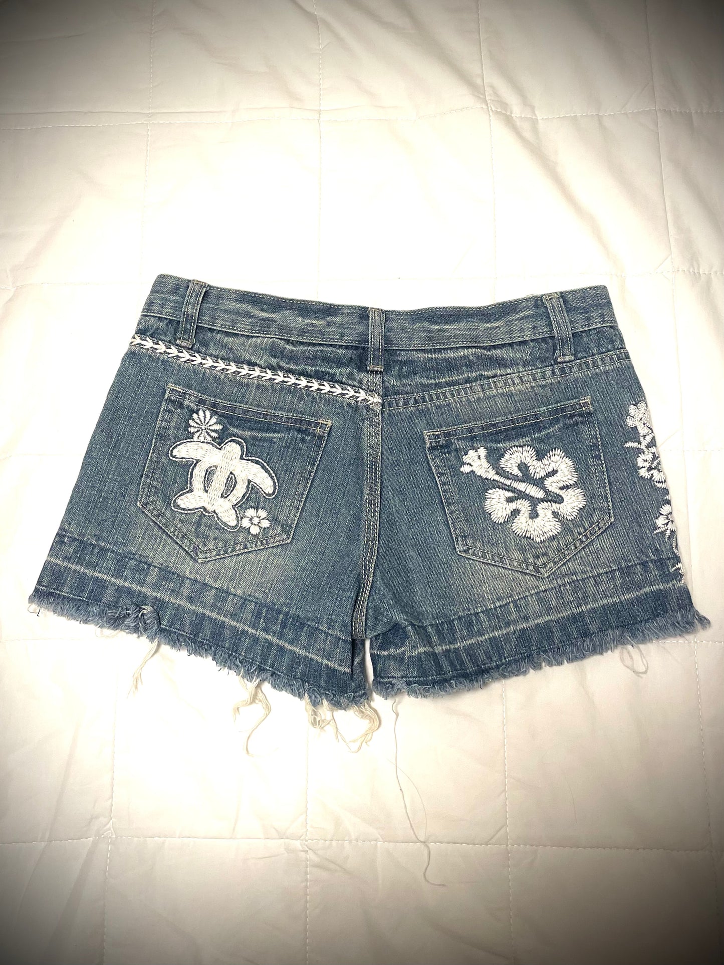 Denim Mini Shorts