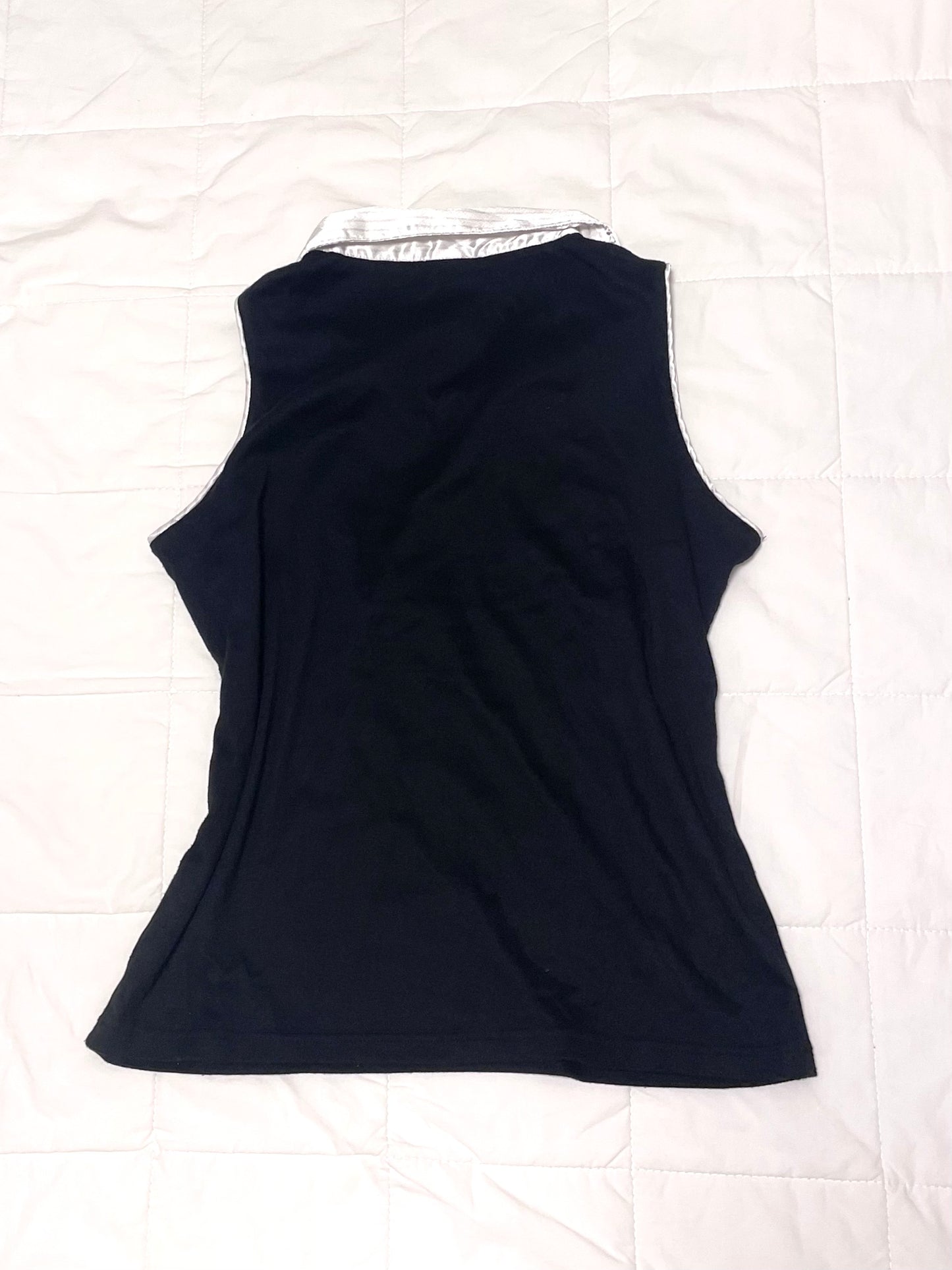 y2k Black Office Tank