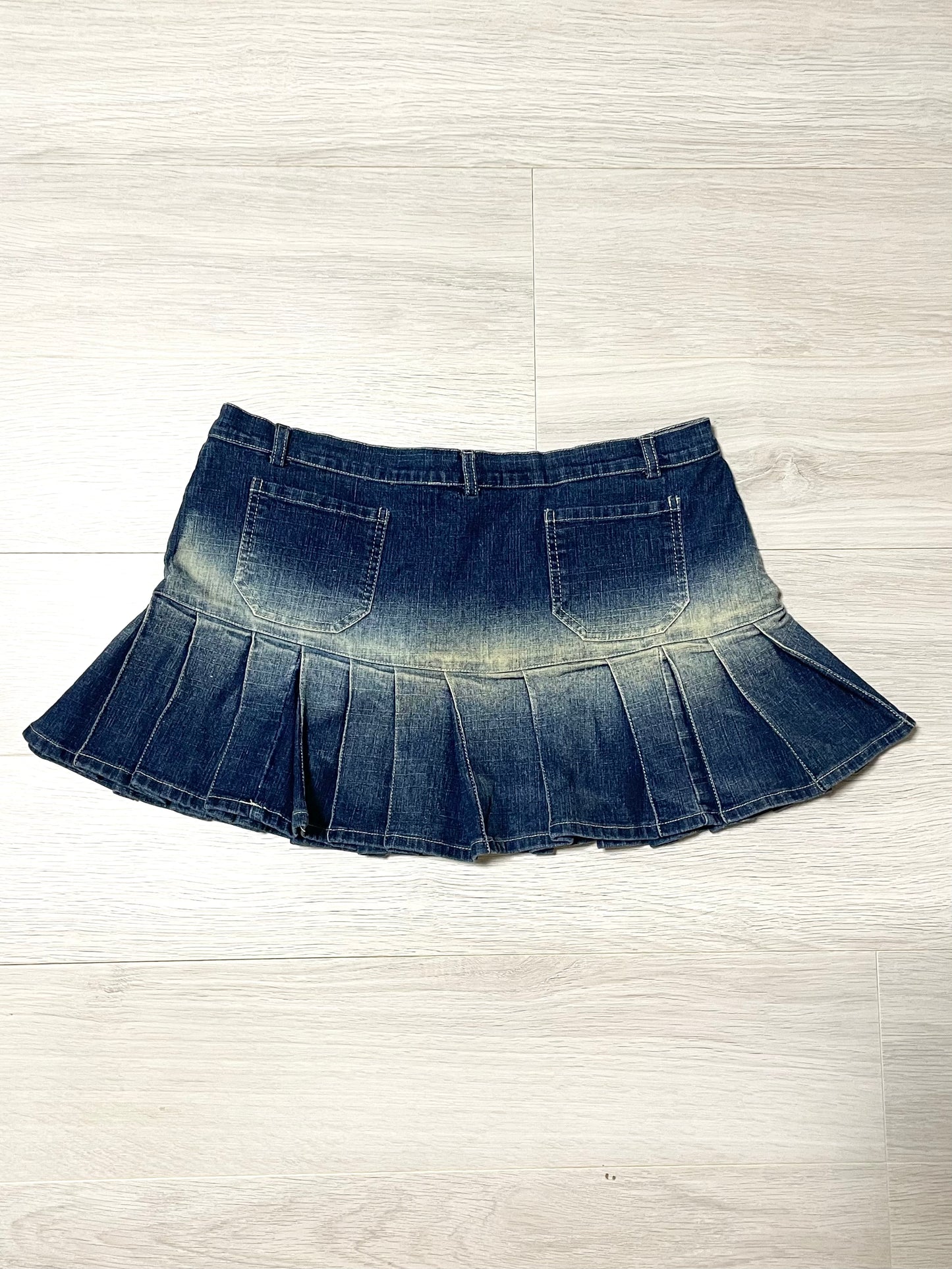 Denim Mini Skirt
