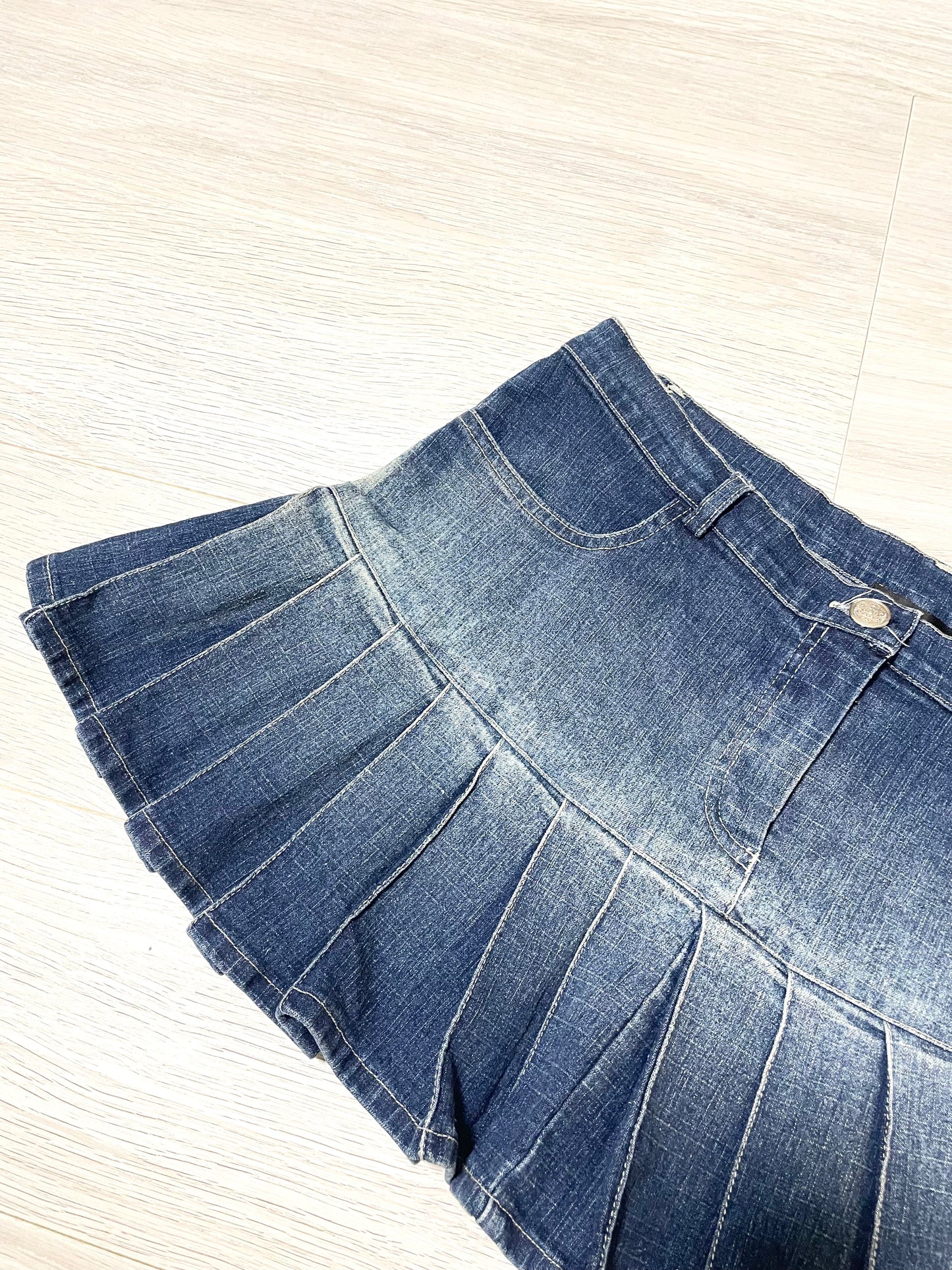 Denim Mini Skirt