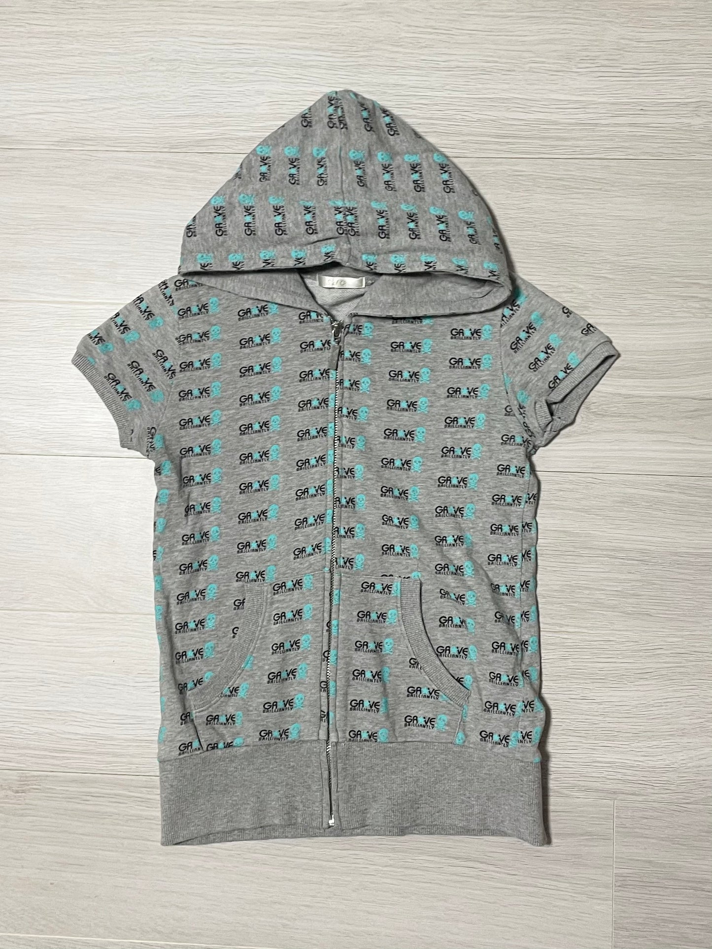 Skull Print Hoodie