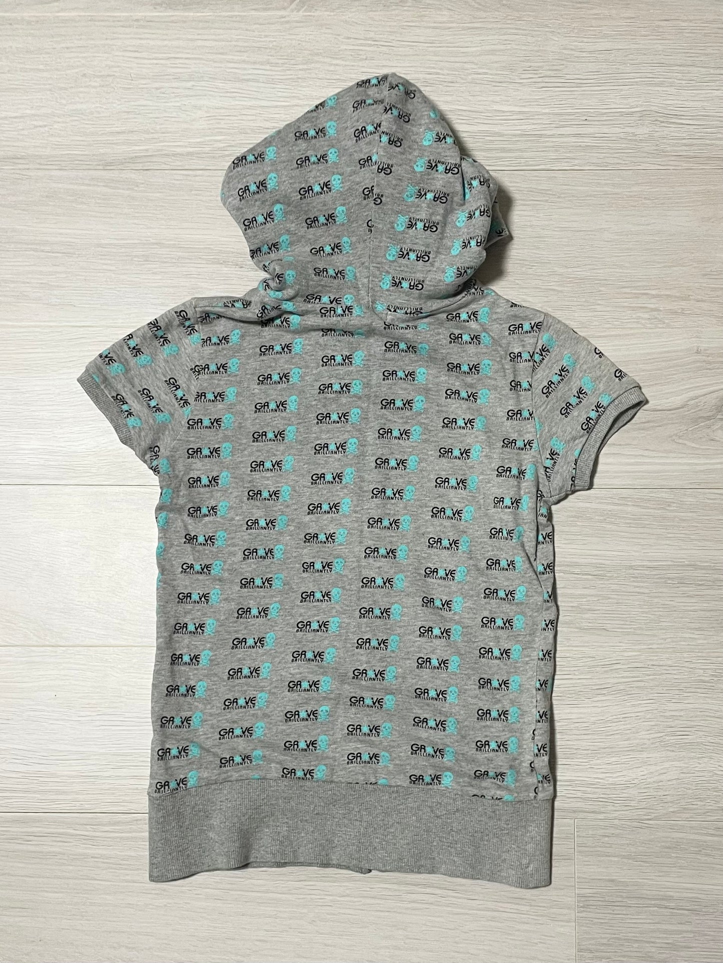 Skull Print Hoodie