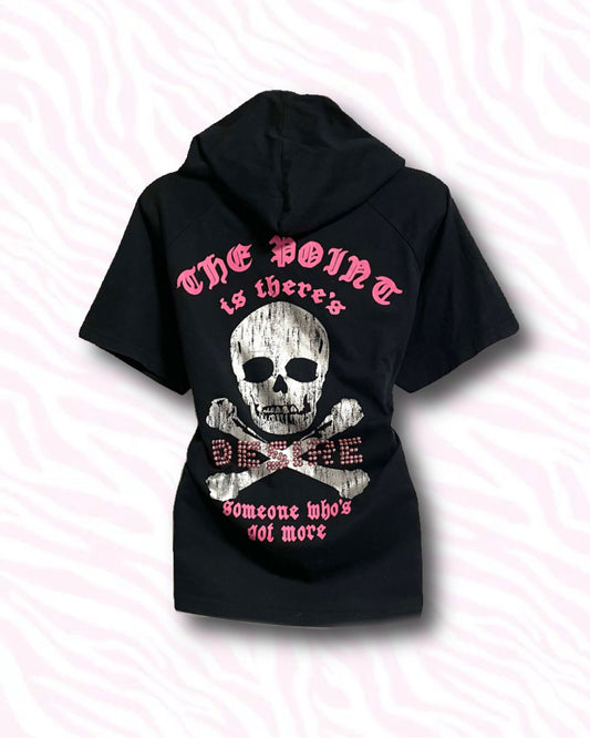 y2k Skull Hoodie