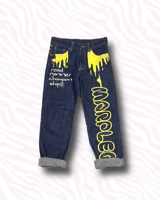 Paint Denim Pants