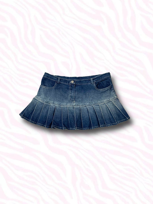 Denim Mini Skirt
