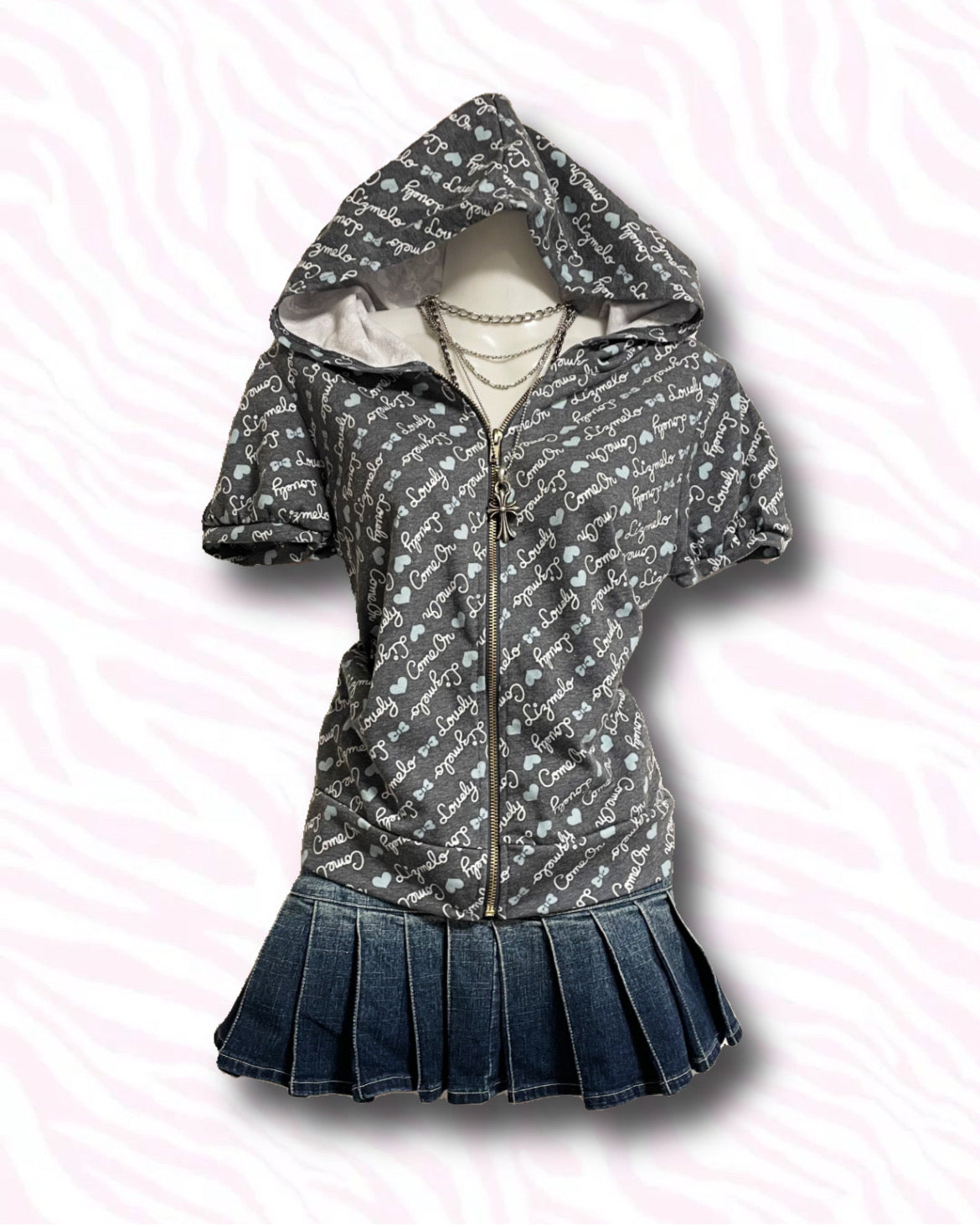 LIZLISA × My Melody Zip Up Hoodie