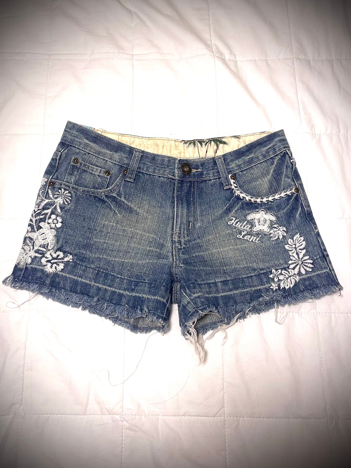 Denim Mini Shorts