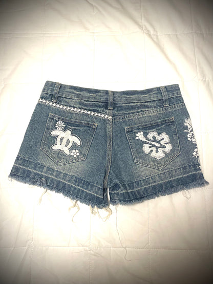 Denim Mini Shorts