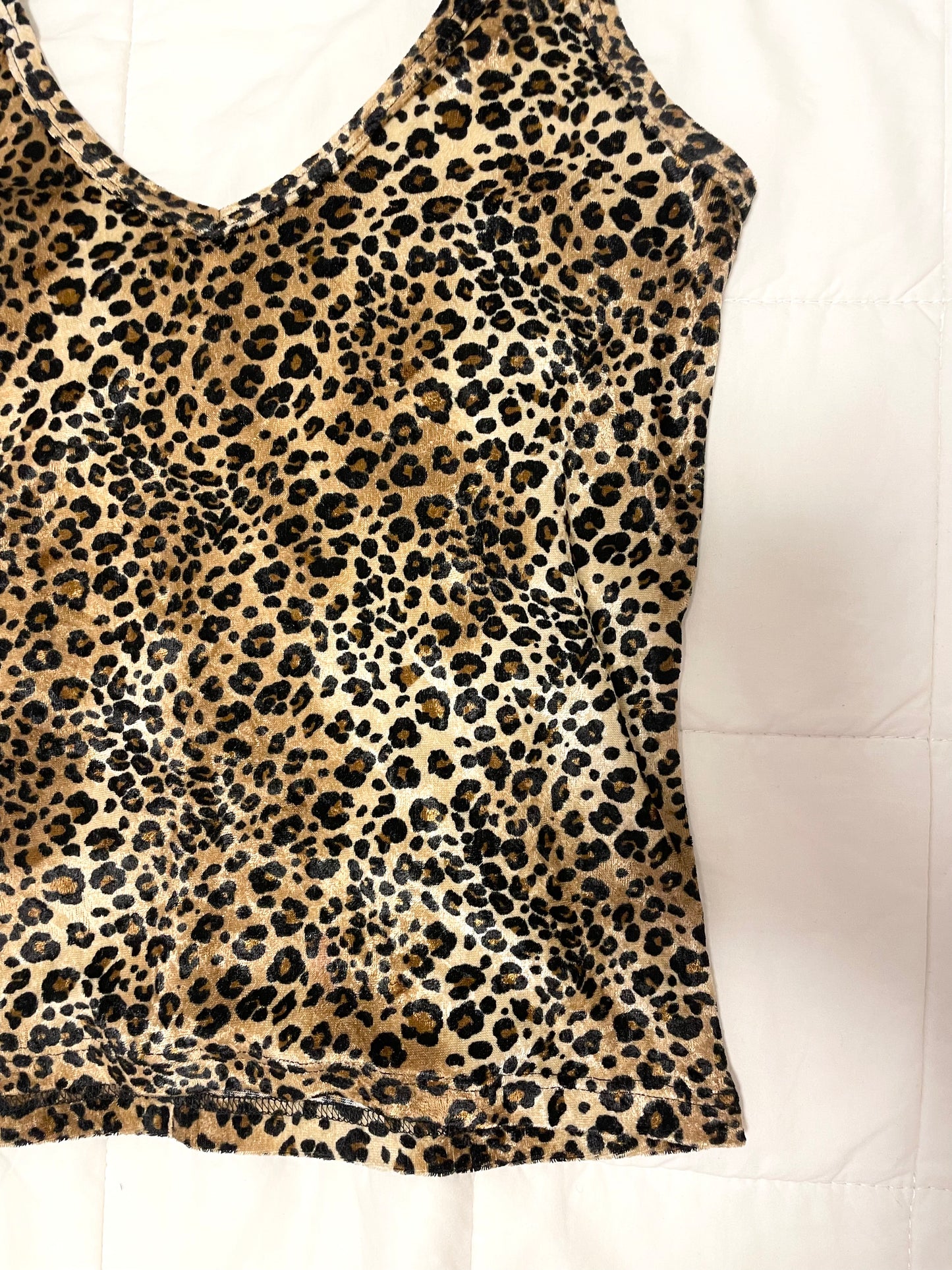 Leopard Halter Top