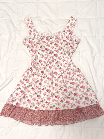Hime Pink Floral Dress