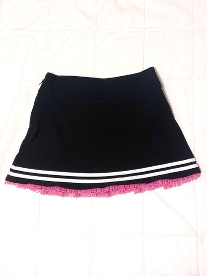 【REMAKE】Pink Bow Pleats Skirt