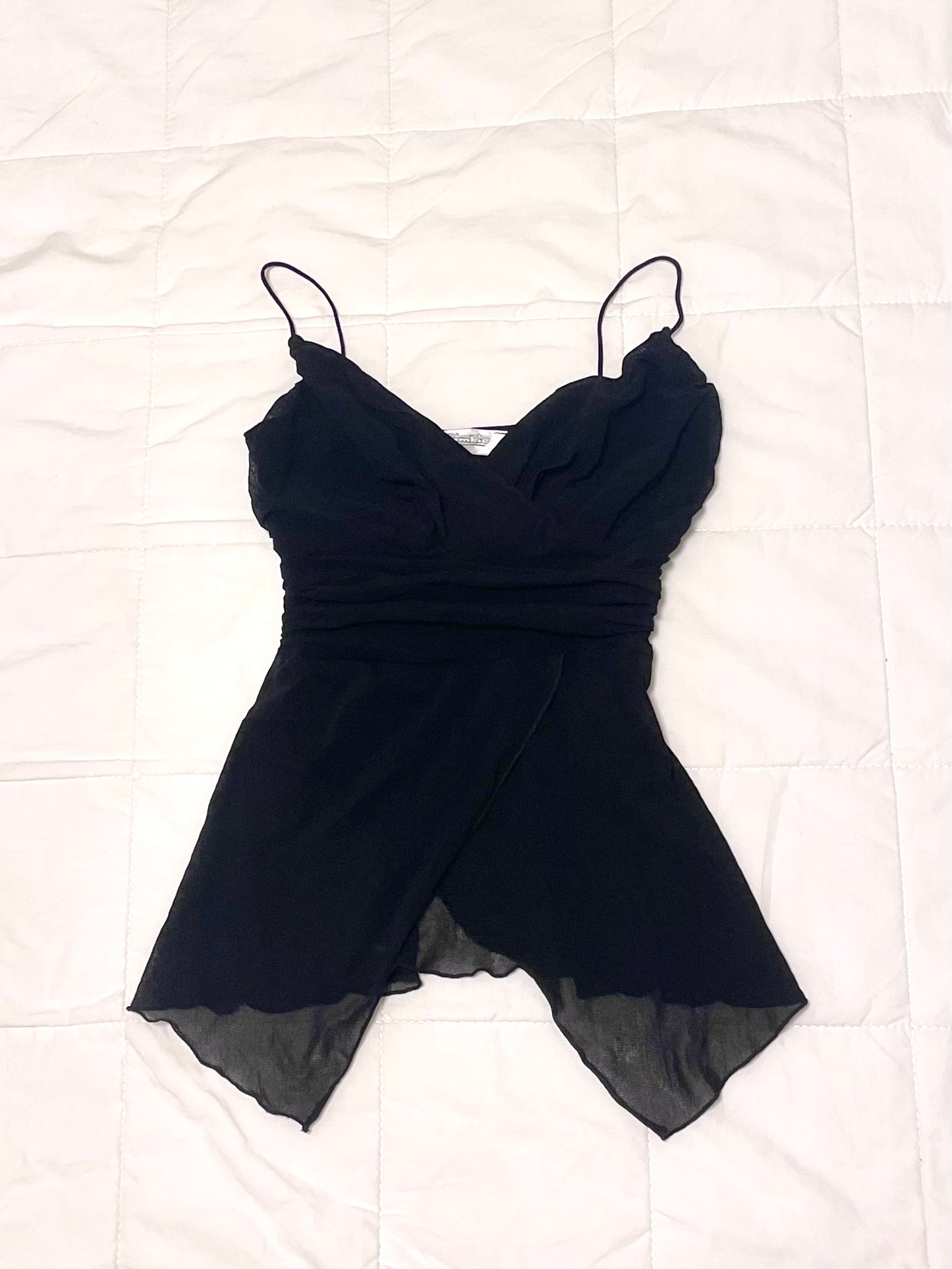 Black Sheer Cami