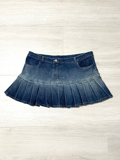 Denim Mini Skirt