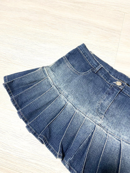 Denim Mini Skirt