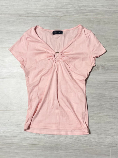 y2k Pink Tee