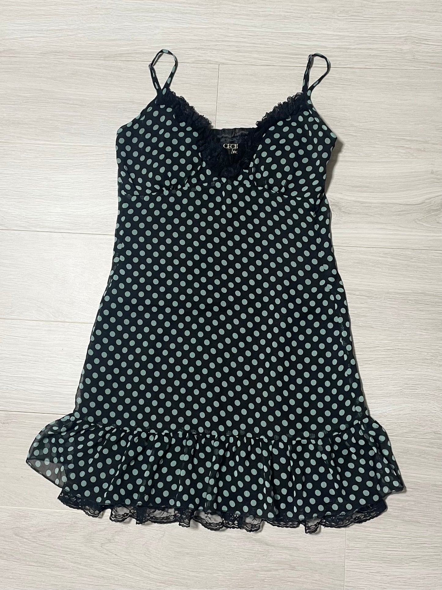 CECIL McBEE Dot Cami Dress